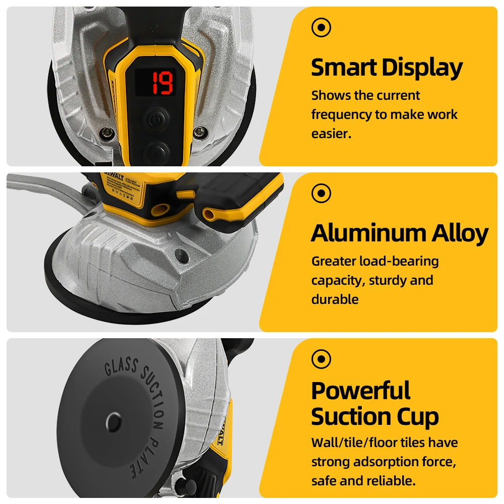 sexy plus size bathing suits Suitable For DeWALT 20V Battery Tile Tiling Machine Cordless Wall Floor  Tiles Laying Vibrating Tool Floor Vibrator Suction Cup