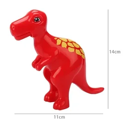 Jurassic World Dinosaur & Marine Animal Building Blocks - Educational Toy Set (Cartoon Rex)
