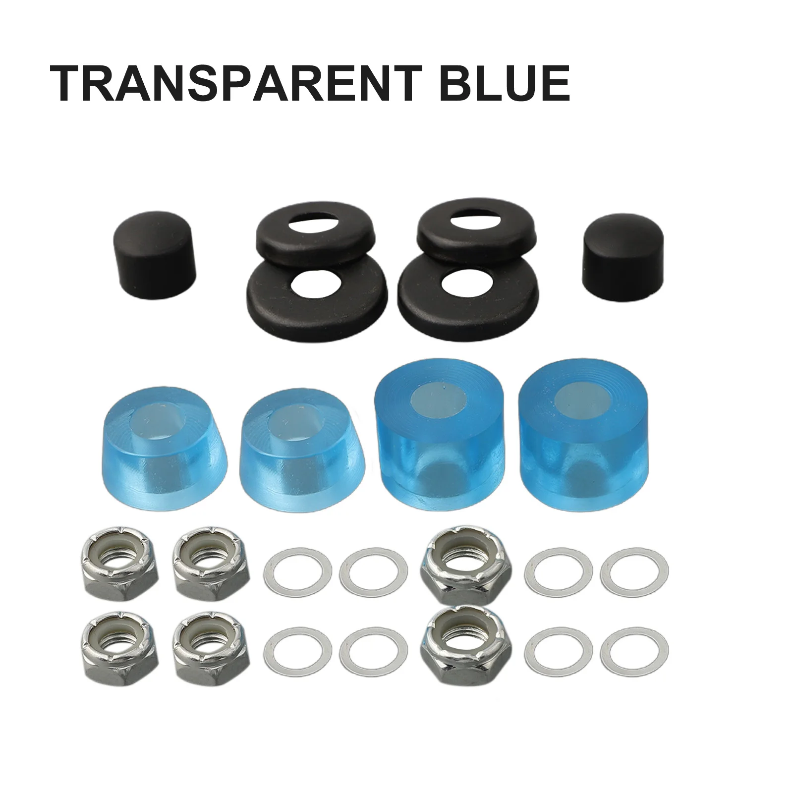 1Set Skateboard Buchse Dichtung Gummi Longboard Stoßdämpfer Lkw Rebuild-Kit Für 5 zoll-Vertex Dual Rocker halterung Skateboard – Detail 3