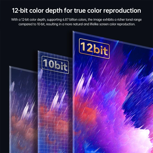 몰입적인 게임과 매끄러운 영상 경험을 위한 MOSHOU USB C에서 디스플레이포트 2.1 케이블