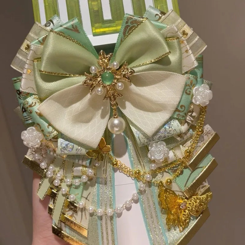 

Green Bow NCT Carat Rod Decoration NCT Chain Cute Cat Ears Diy Decorate Backpack Bags Lolita Ita Bag Ornaments