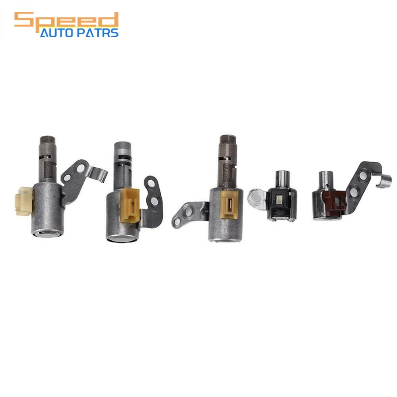 5PCS Transmission Solenoid Kit U140E U241E Suit For Lexus Toyota RAV4 CAMRY HIGHLANDER