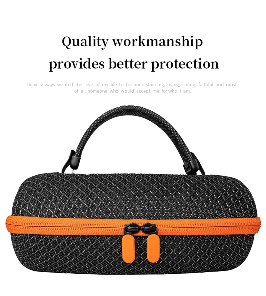 Portable Bag for JBL CHARGE6 Speaker Transparent Bags Charge 6 Outdoors Travel Carrying Sound Permeable Case