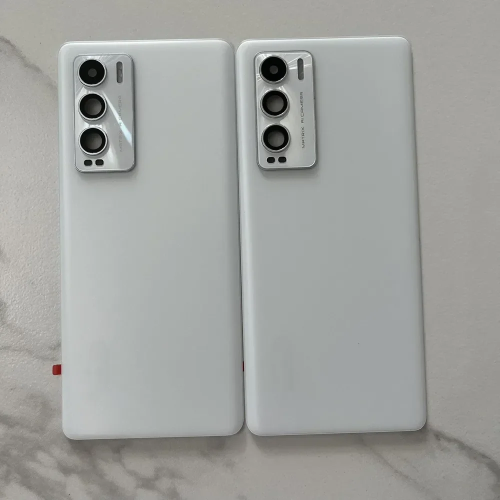 Realme GT Master Explore Edition, RMX3366 후면 도어 하우징 프레임 케이스 뚜껑 교체용 Origina 후면 배터리 커버 유리