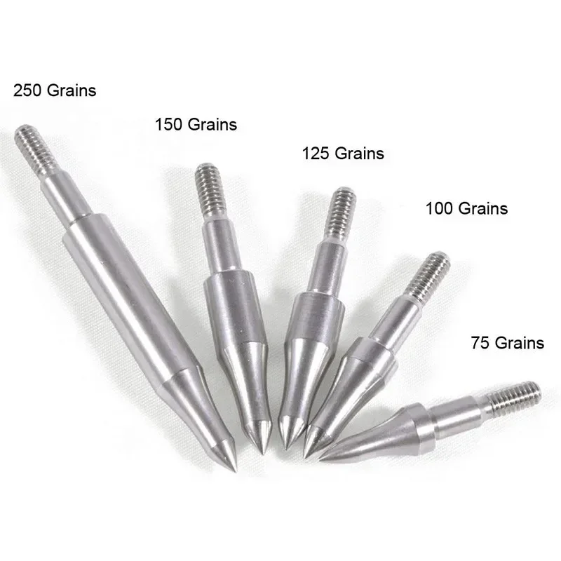 Premium Stainless Steel Archery Target Arrowheads - 12pcs with O-Ring