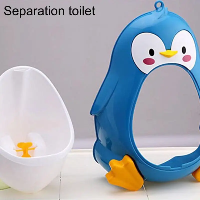 Toddler Urinal For Boys Training Potty Toddler Urinal For Boys Adjustable Penguin Shape Toilet Training Pee Stand For Toilet 2