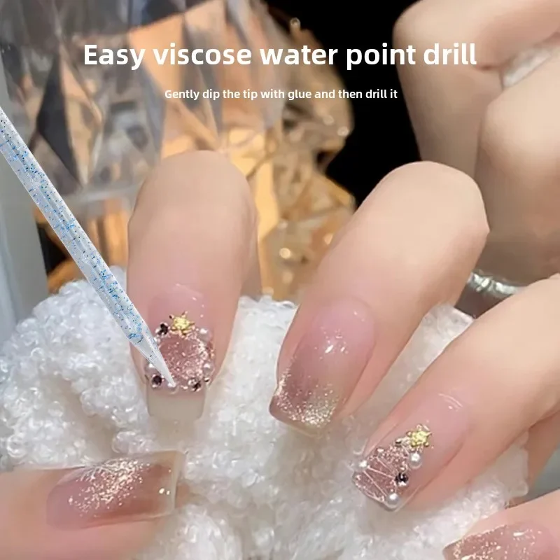 50 Pcs Crystal Rod Dead Skin Pushing Pedicure Nail Removal Manicure Consumables Nails Accessories and Cleaning Cuticle Tools