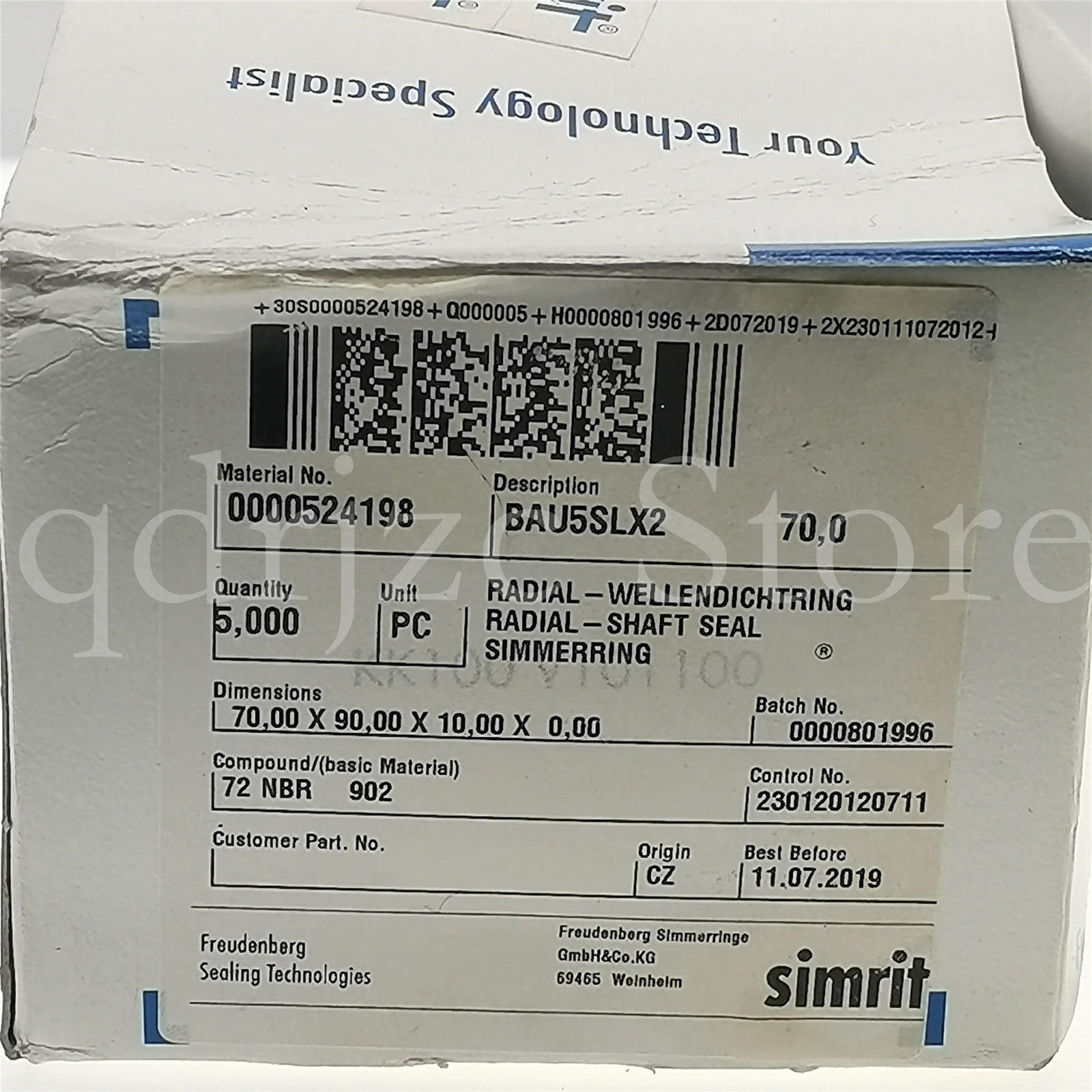 CFW Oil Seal BAU4SLX2 45X75X8 Double NBR Seal 45 75 8 42 OFF cfw-oil-seal-bau4slx2-45x75x8-double-nbr-seal-45-75-8-42-off