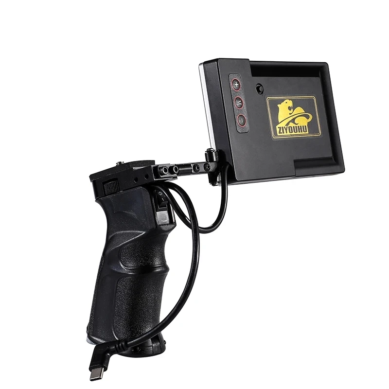 Portable 5.3" Folding Handheld External Display Screen Multiple Types Of Plugs for 1/4 Screw Interface Thermal Imaging Monocular