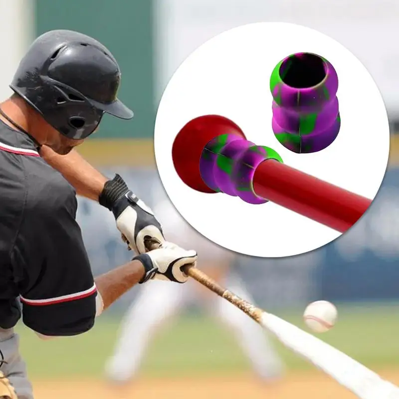 Stick Grip Baseball Bat Grip Handle Protector Batting Grip 2X Non-Slip Grip Bat Base Baseball Grip Silicone Baseball/Softball
