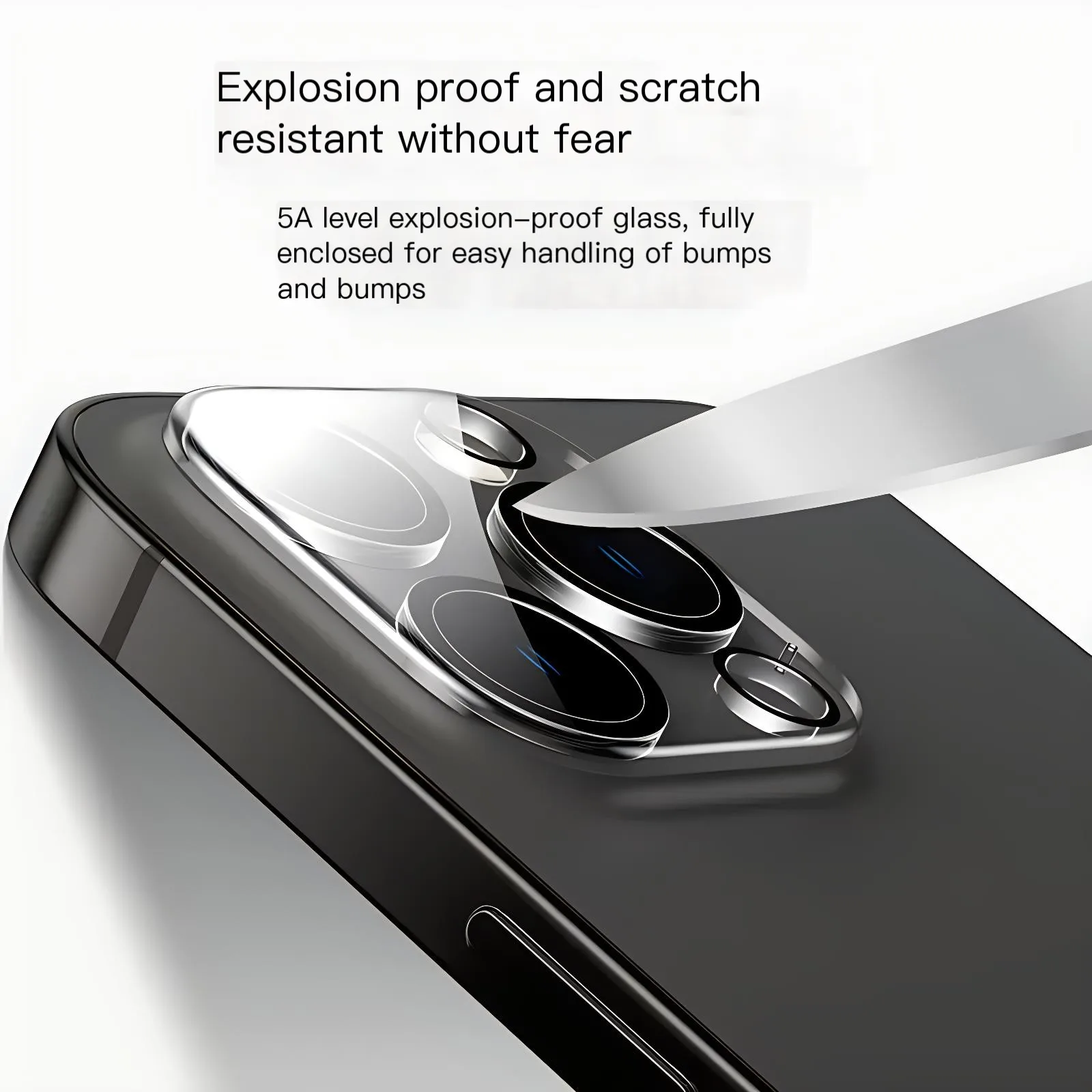 Premium Tempered Glass Camera Lens and Screen Protector Cover