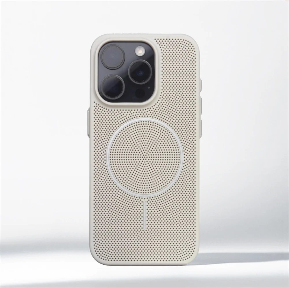 Ultra Thin Honeycomb Mesh Cooling Hard Case with MagSafe Compatibility