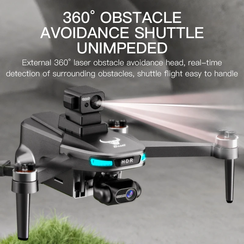 Drone SG109 MAX2 8K FPV GPS 4KM sans balais avec évitement d'obstacles
