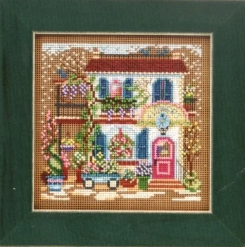MH 14-1103 Gartenhäuschen 23-23 Sticksets, Kreuzstich-Sets, Nadelarbeit Stickerei