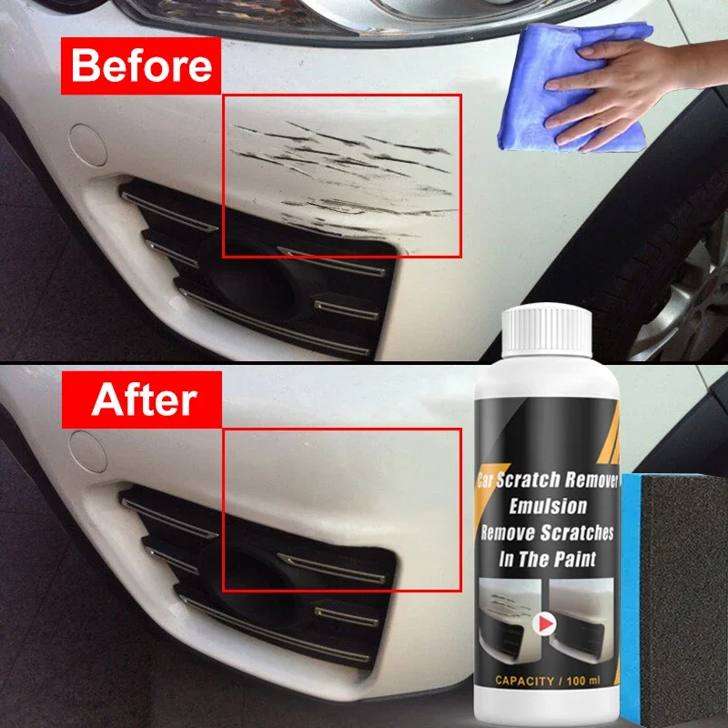 Car Scratch Remover Paint Care Tools Auto Swirl Remover Scratches Repair  Polishing Auto Body Grinding Compound Anti Scratch Wax