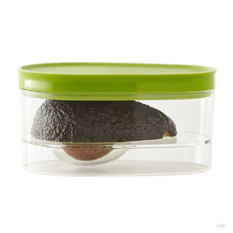 425C Kitchen Avocado Saver Crisper Storage Box Fruit Vegetable Container Keep Fr