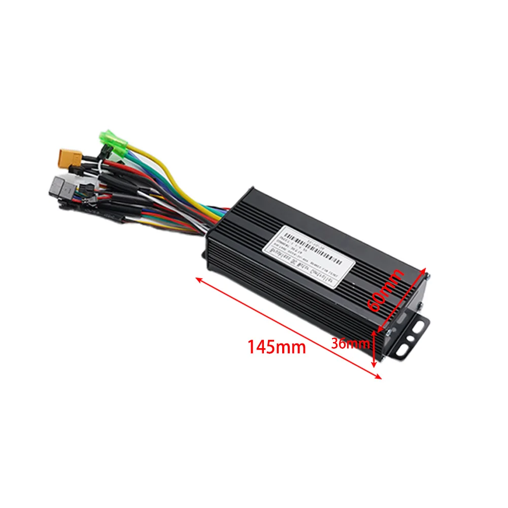 

JN Controller Controller Quality Three Mode Wave 24/36/48V Practical 30A 750/1000W Aluminum + Plastic Applicable Hall Motor