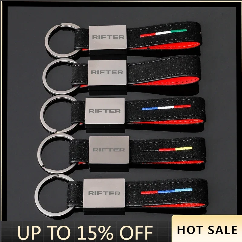 Portachiavi Auto In Pelle Scamosciata Per Peugeot Rifter Logo Gt Line Rcz Rifter 107 301 508 308 206 407 2008 5008 Portachiavi Fibbia Accessori Auto