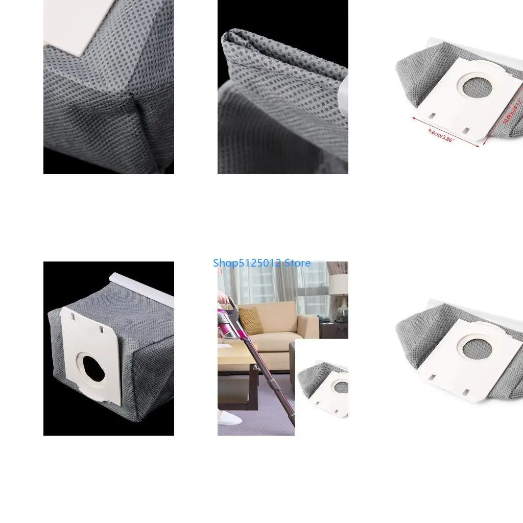 G8TC Large Capacity Replacement Dust Bags for FC5122 FC5125 FC5126 FC5128 Vacuum Cleaner Bag Replacement Dust Box
