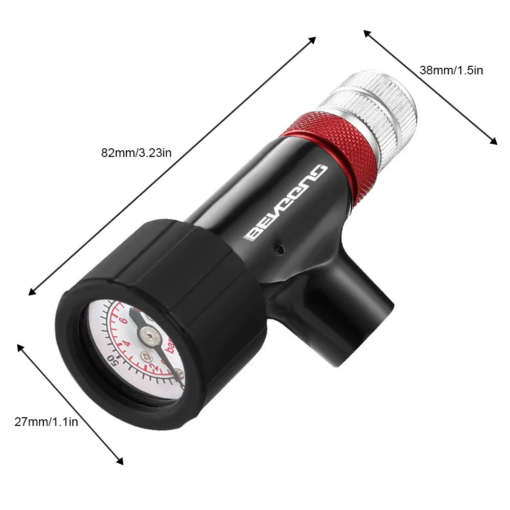 Aluminum Bike Inflator Head for Cycling Tire Repair
