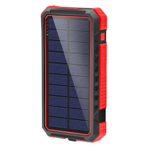 Solar Wireless Charging 80000mAh Power Bank Waterproof Portable External Battery One-way Quick Charger for Xiaomi Iphone Samsung portable battery charger Power Bank