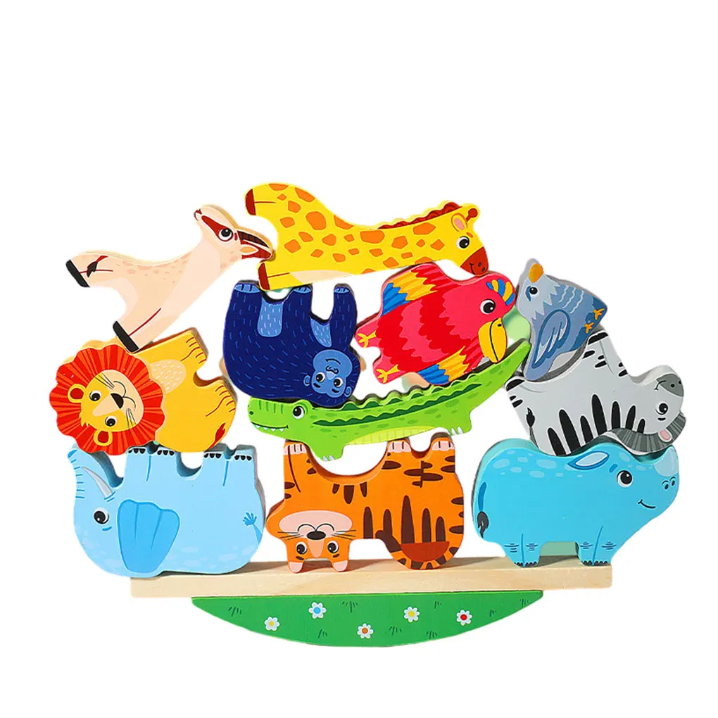 

Safe And Colorful Stacking Toys Family Game | Best Gift Blocks Toys Kids Building Blocks Balance