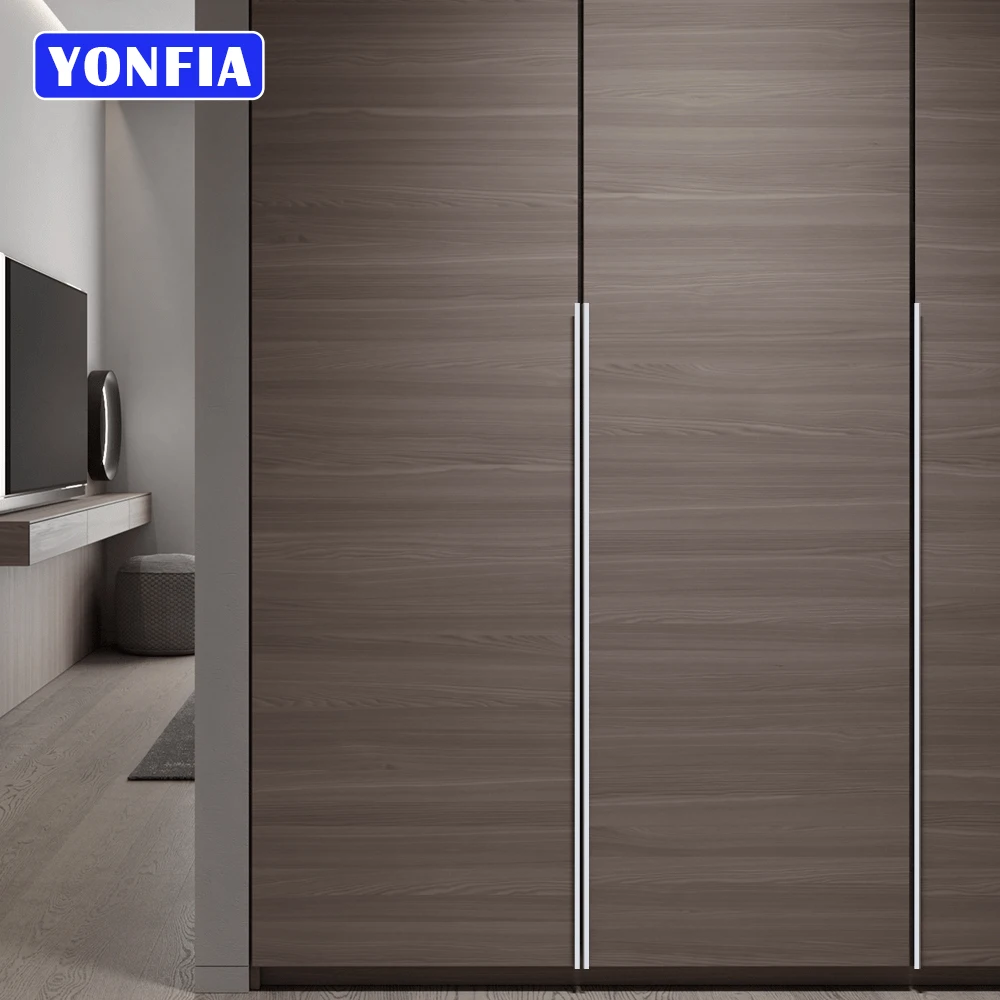YONFIA-3699S 흰색 긴 알루미늄 숨겨진 가구, 옷장, 캐비닛, 서랍 손잡이, 숨겨진 가구, 옷장, 문 손잡이