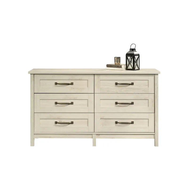 Better Homes & Gardens Modern Farmhouse 6 Drawer Dresser, Rustic Gray