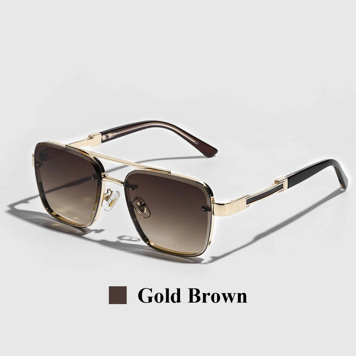 Vintage Men's Full Frame Polarized Sunglasses with UV400 Protection