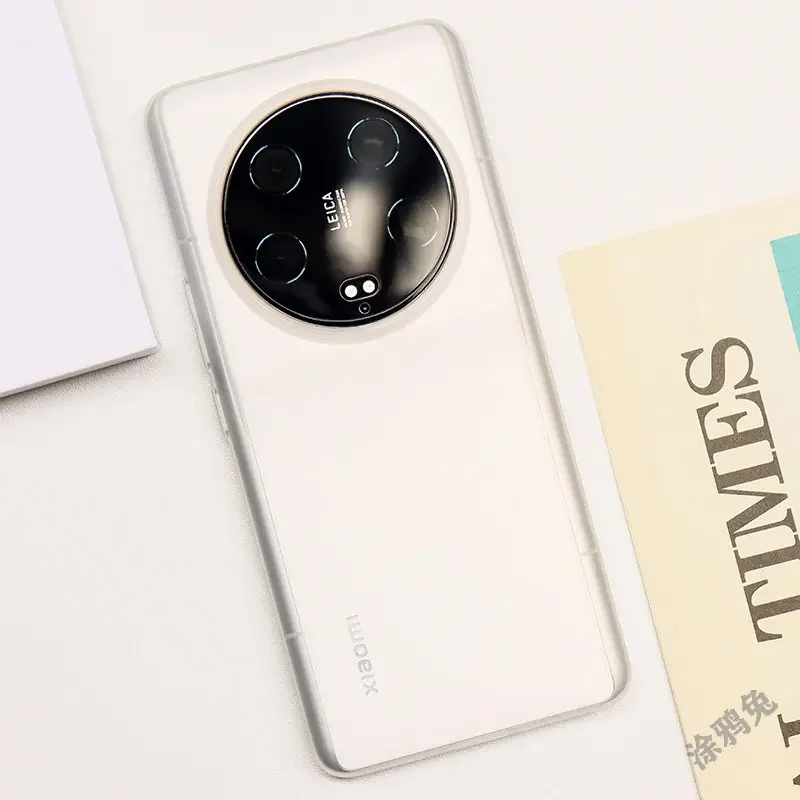 Ultra-Thin Matte PP Back Case Cover - 0.35mm Slim Design