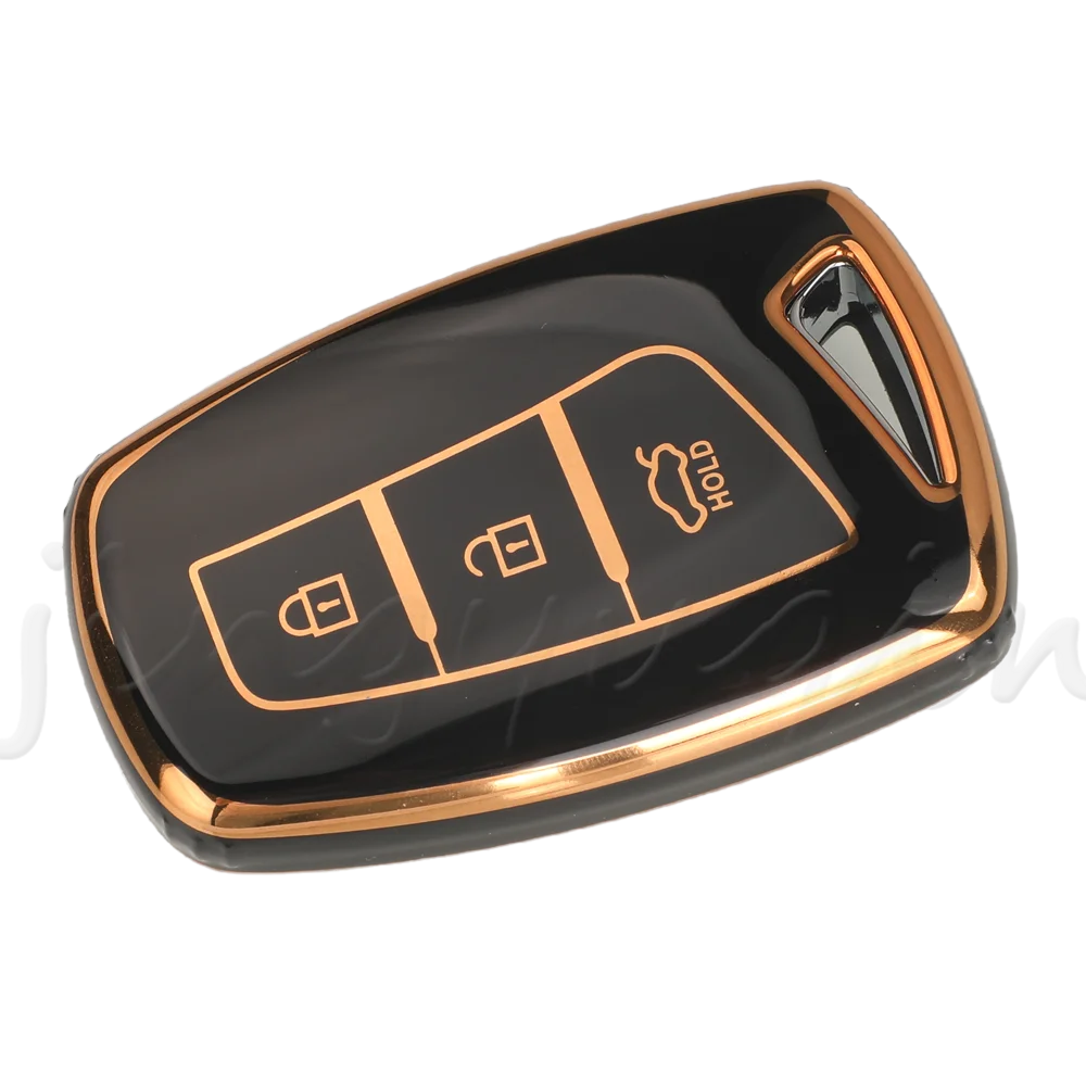 JYQ TPU Auto Schlüssel Shell Fall Abdeckung Für Hyundai Grandeur HG Limousine Genesis G80 Santa Fe 3DM Grand SantaFe 2018 IX45 EQUUS Azera – Detail 4