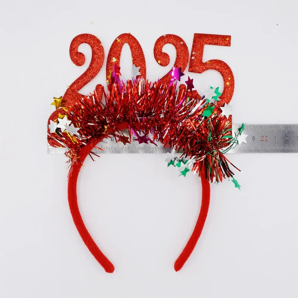Christmas Headband Happy New Year Party Head Band Joy Noel Merry Christmas Party Accessory Kids Favor