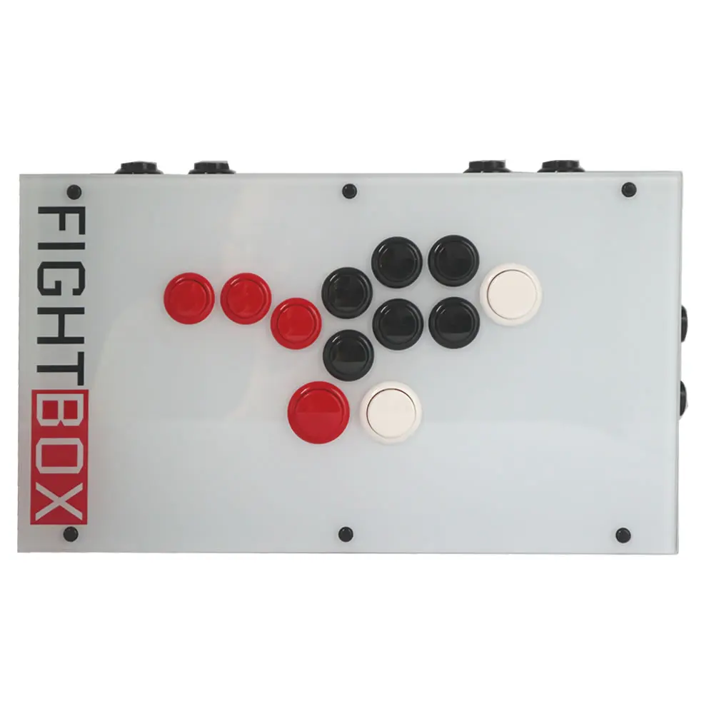 FightBox F1-6GAWD 모든 단추 레버리스 아케이드 게임 컨트롤러, PC, PS, XBOX, 스위치용