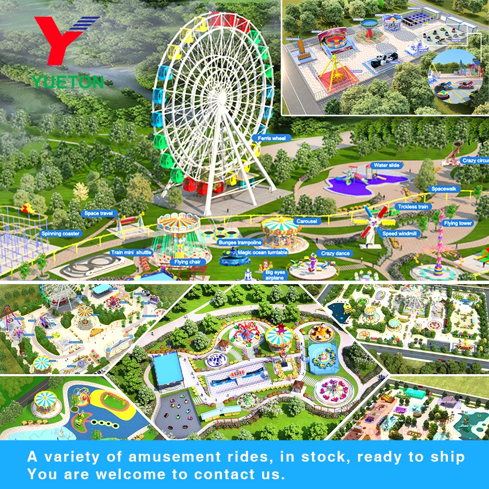 Luna Park Fairground Fun Fair Floor Tyres Parts Dodgem Electric Amusement Park Rides Ground Grid Bumper Cars For Kids Adult