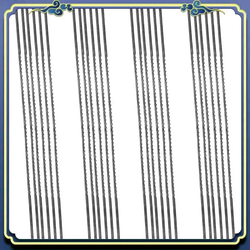 Latest Scroll Saw Blades Plain End 5 Inch 24PCS 12 TPI Regular Tooth For Woodworking DIY