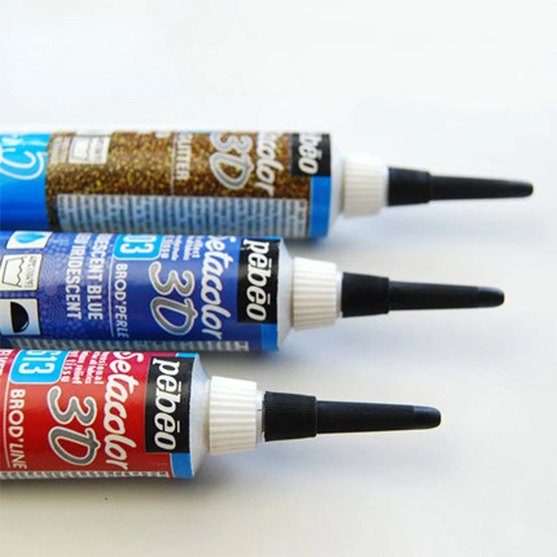 Pebeo 20ml 3D Fabric Acrylic Paint for DIY Hand-painting