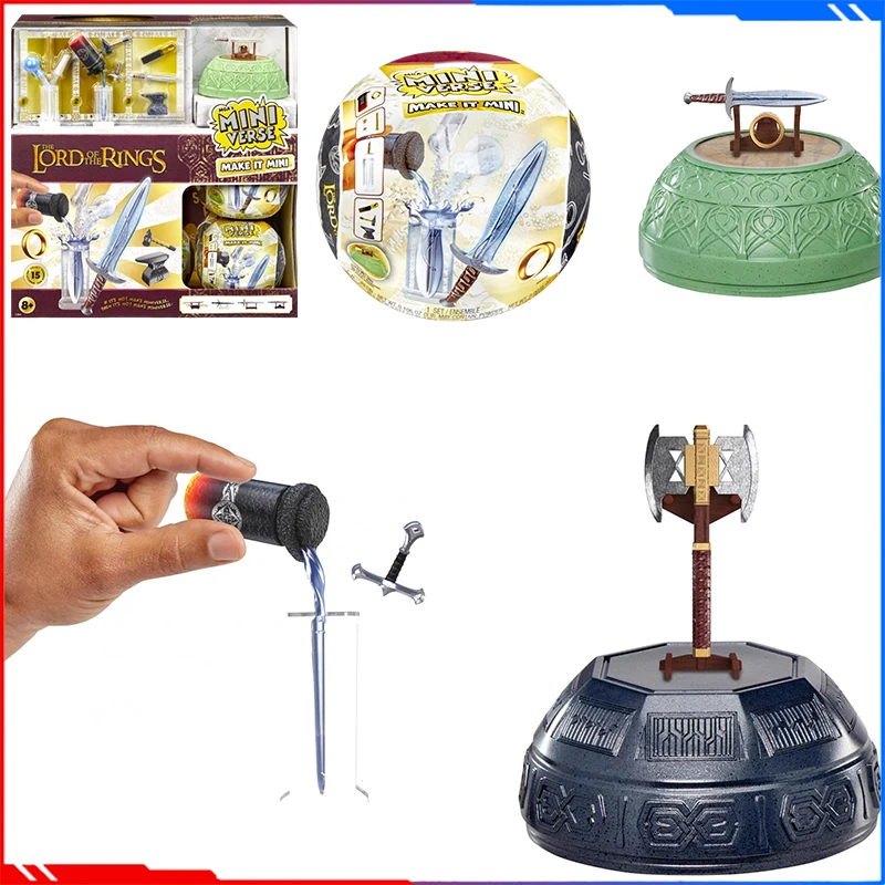 

Миниатюрная экшн-Фигурка «Властелин Колец», «сделай это», миниатюрные детские игрушки, Декорации для комнаты, подарок на день рождения