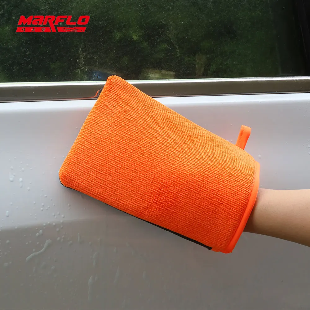 Bulk Sale Magic Clay Bar Mitt Car Washing Glove Car Clay Cloth Surface Towel Auto Care Cleaning Marflo Detailing Tools