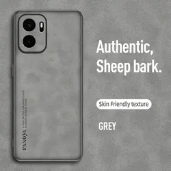 Luxury Leather Shockproof Phone Case - Premium Slim Protective Back Cover for OnePlus Ace 6 Ultra (GRAY)