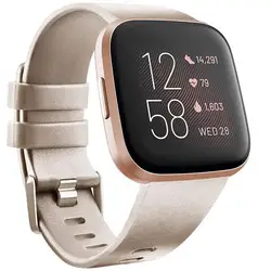 Versa Silicone Sport Strap - TPU Replacement Wristband Accessory - SizeL  Versa Lite (Gold)