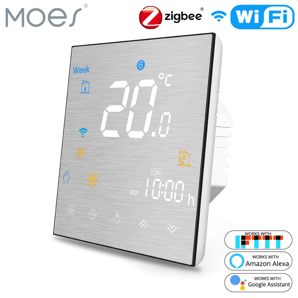 Moes WiFi Smart Thermostat Temperature Controller for Water/Electric