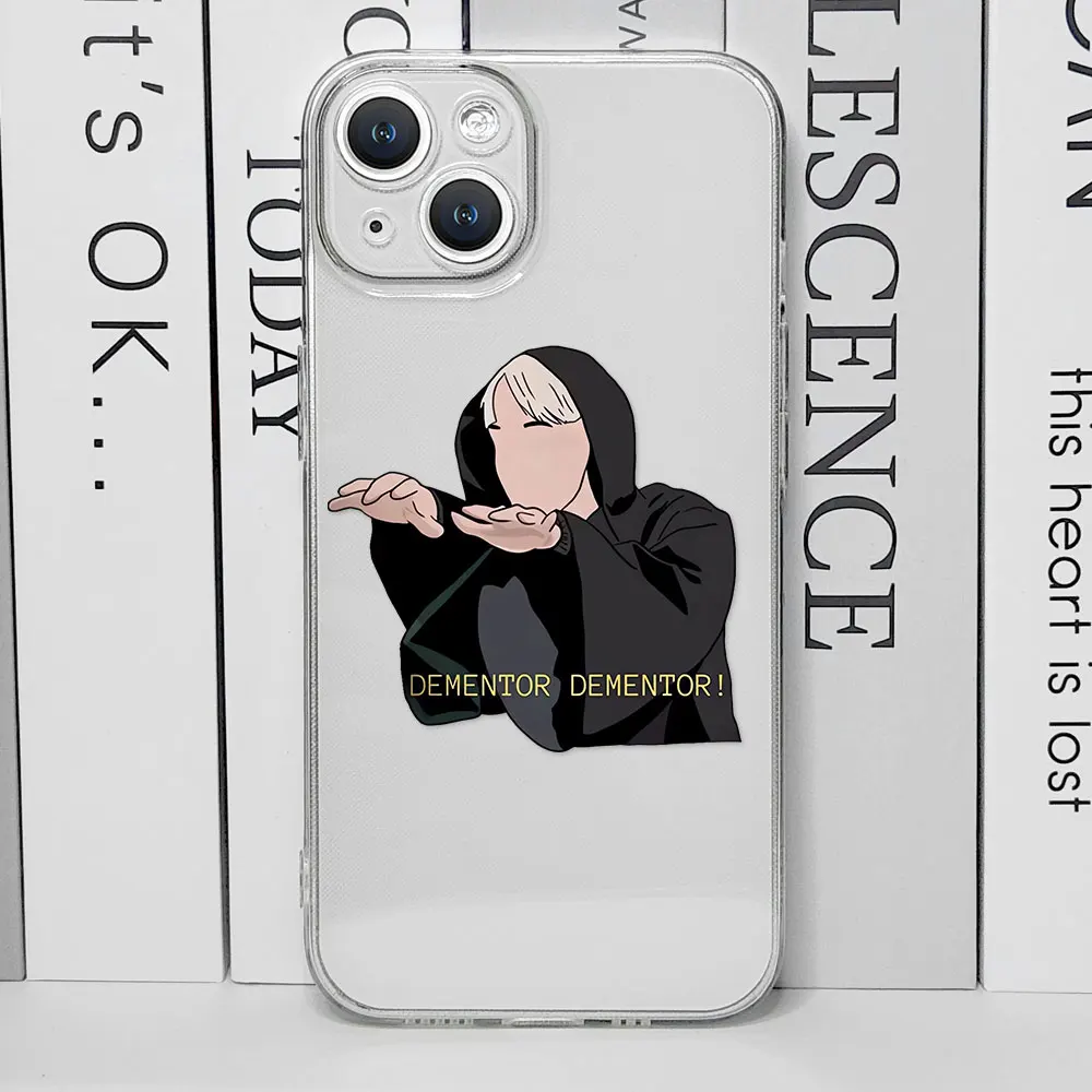 Fashion TV Draco Malfoy Clear Phone Case for IPhone 11 12 13 15 16 Pro X XS MAX SE20 7 8 14 Plus Weasley Twins Soft Cover Fundas — view 6