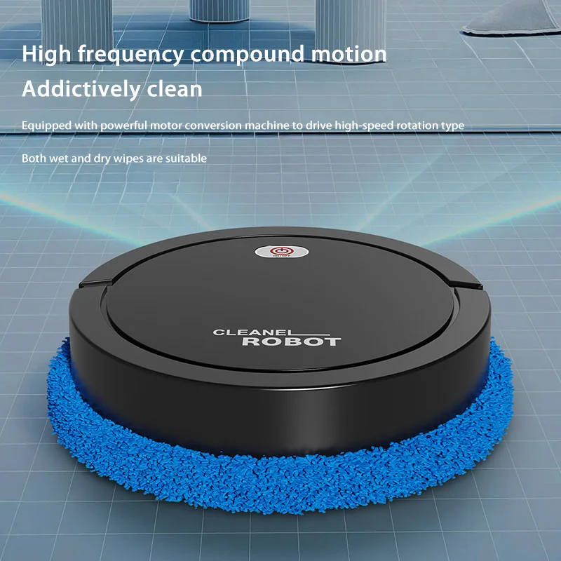 Xiaomi Intelligent Mopping Robot USB Rechargeable Wet Dry Two Use Mini Smart Sweeping Machines Silence Durable Household Offices 5