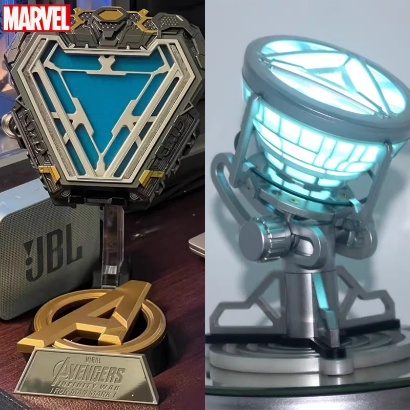 

Iron Man Mk50 Reactor 1:1 Wearable Chest Light Marvel Avengers 4 Arc Reactor Tony Stark Heart Of Mark Figure Led Model Toy Gifts