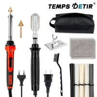 50W Or 100W Car Bumper Repair Soldering Iron, 110V/220V Home Leather Ironing Tools Belt PP PE PVC ABS Welding Rod, Welding Tools 1