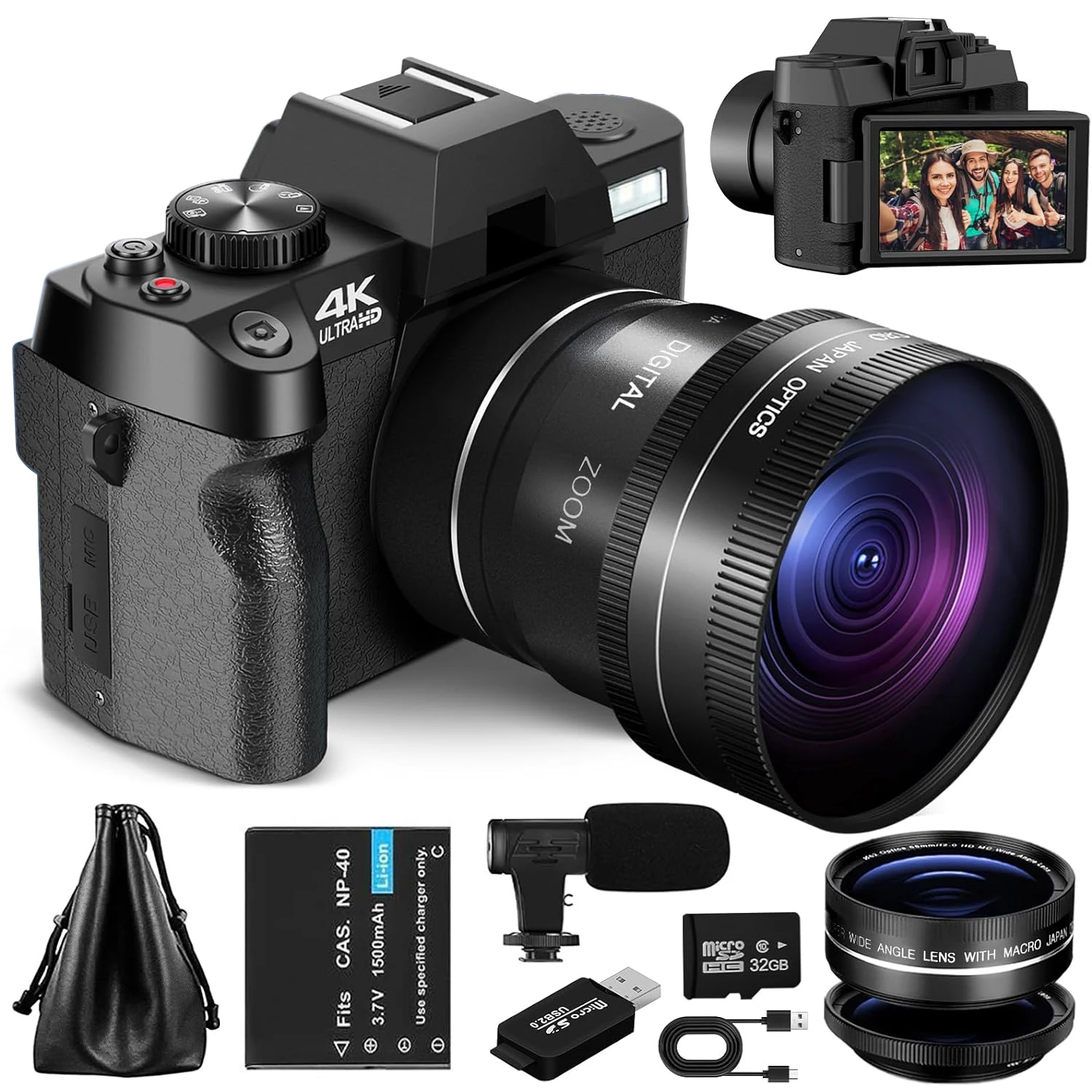 Test : g-Anica appareil photo numérique 48MP 4K WiFi, le