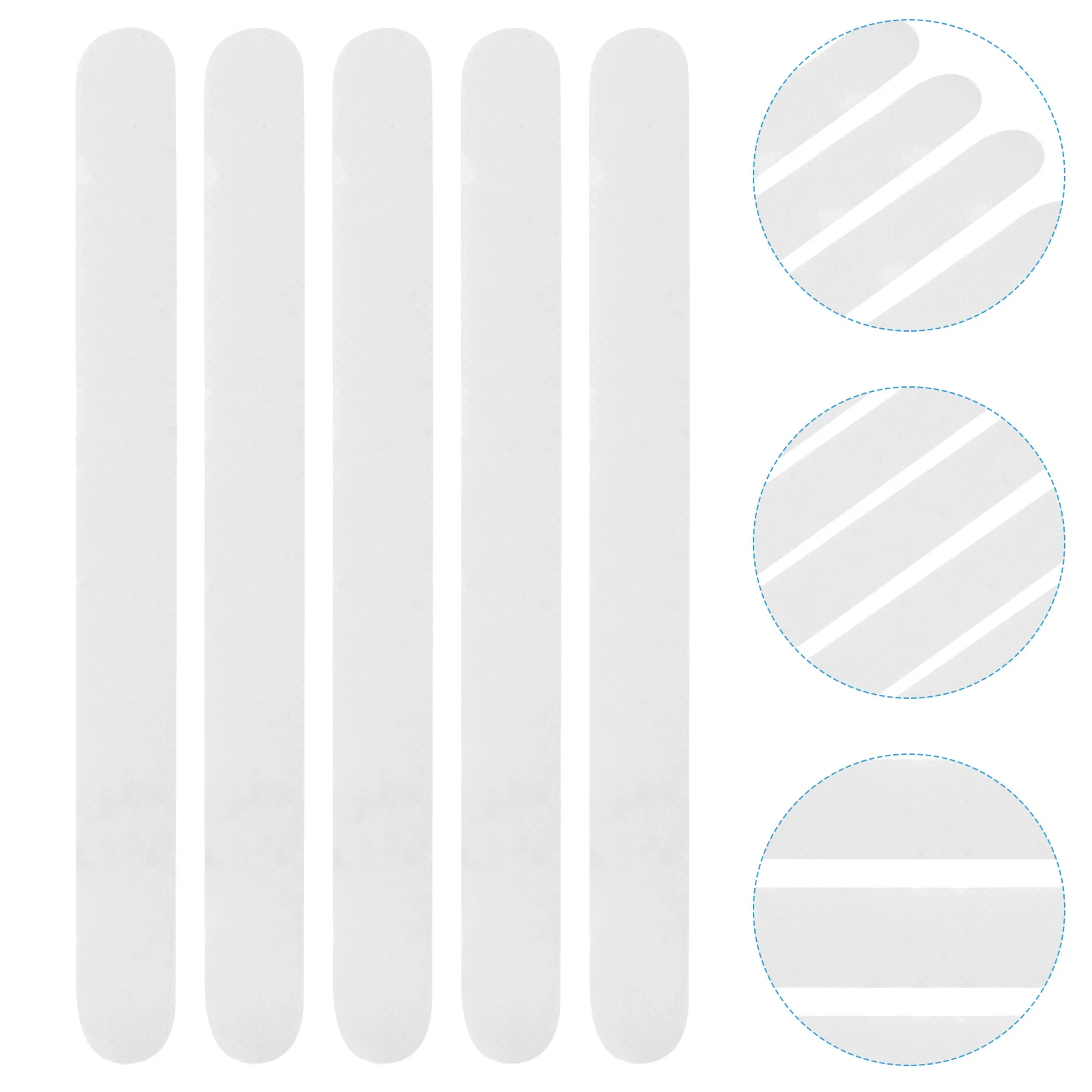 

Anti Slip Strips Transparent Shower Stickers Bath Safety Strips Non Slip Strips for Bathtubs Showers Stairs Floors