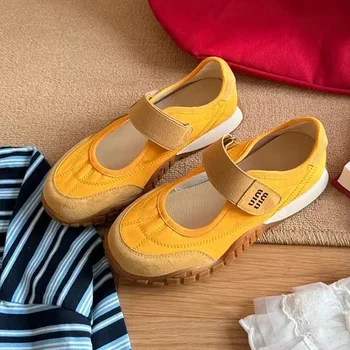 Women's flat sneakers, casual new summer dress loafers 2025 designer walking and running shoes Zapatos De Mujer 1