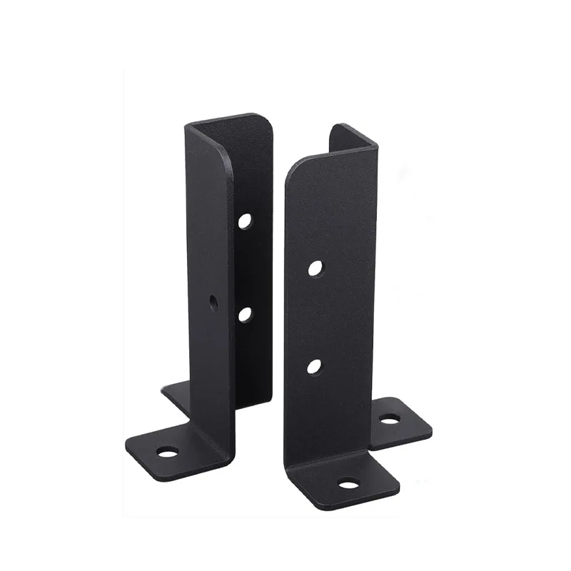 Adjustable Heavy Duty Wood Fence Trellis Post Angle Bracket Foundation Support Accessories Outdoor Pavilion Deck Base