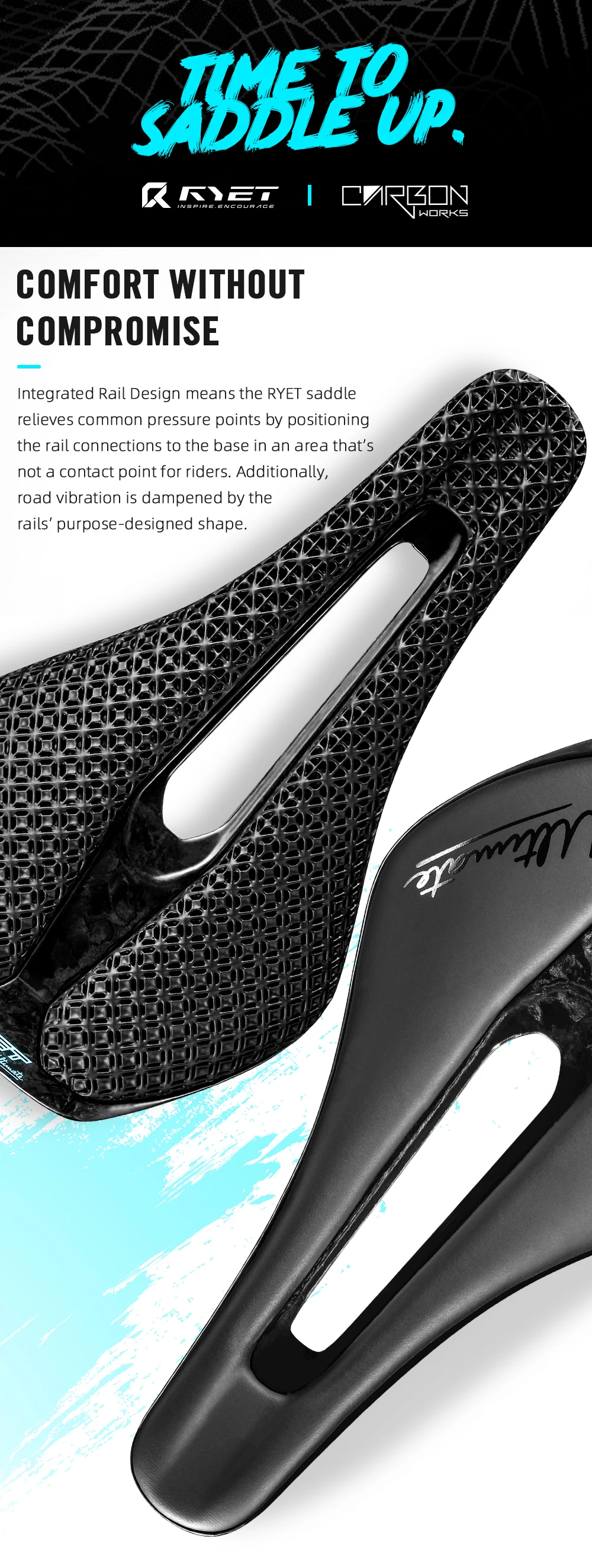 RYET Carbon Saddle Overview